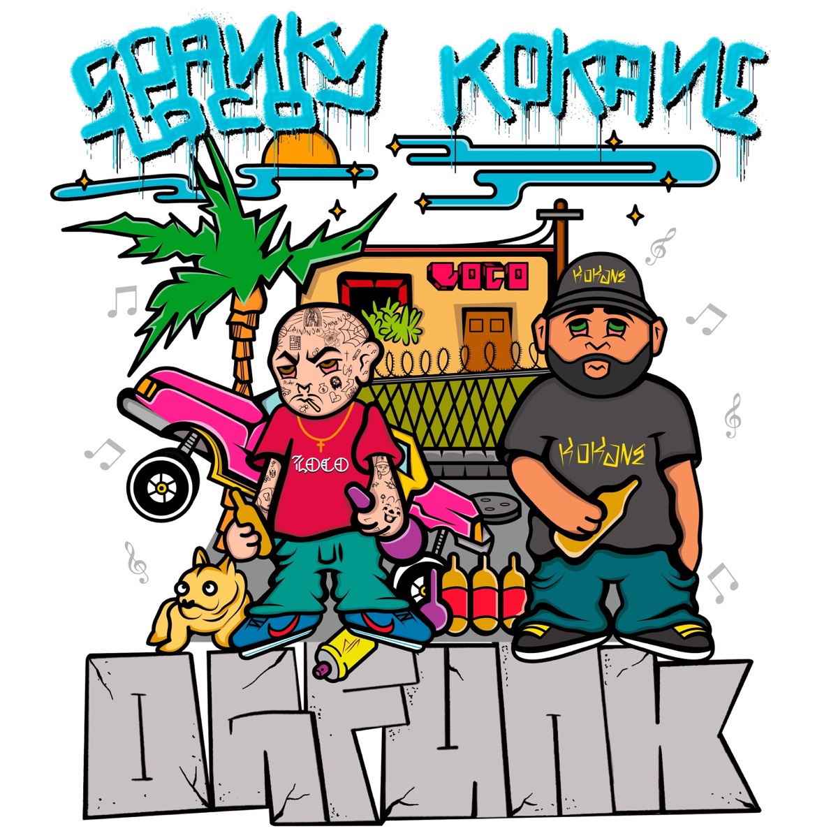 Og Funk by Spanky Loco & Kokane album cover