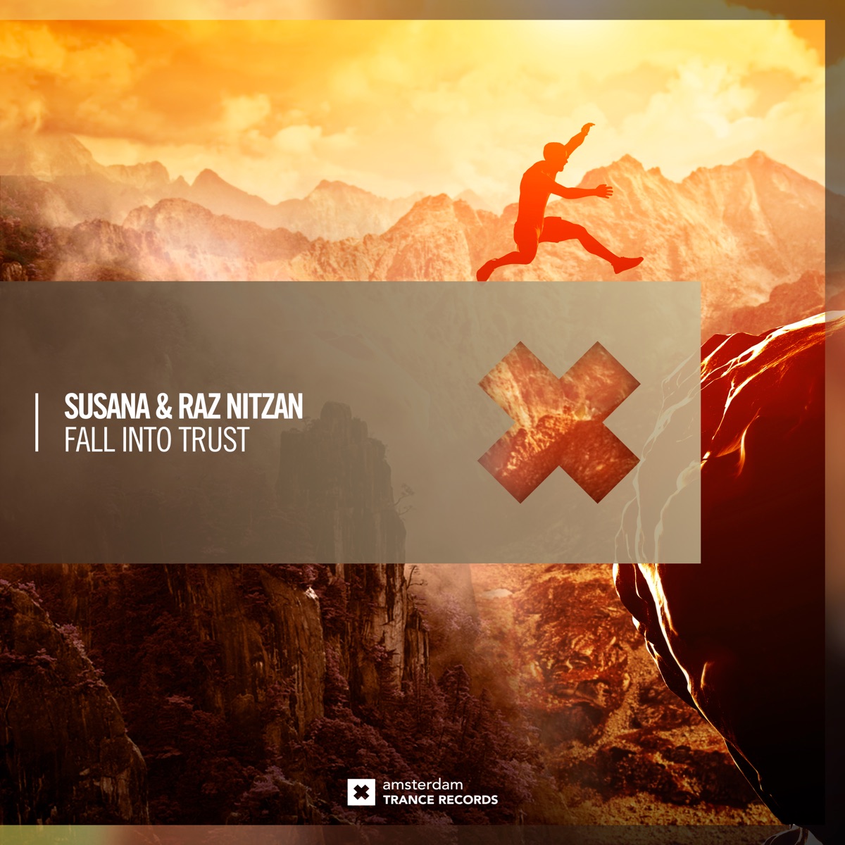 Fall into Trust - Single by Susana & Raz Nitzan album cover