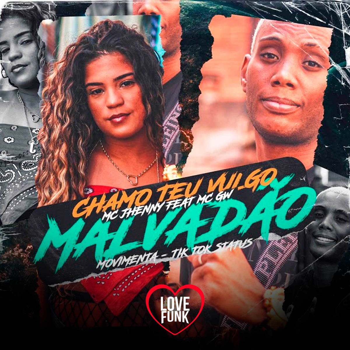 Chamo Teu Vulgo Malvadão - Single by mc jhenny, Mc Gw & KOSTA album cover