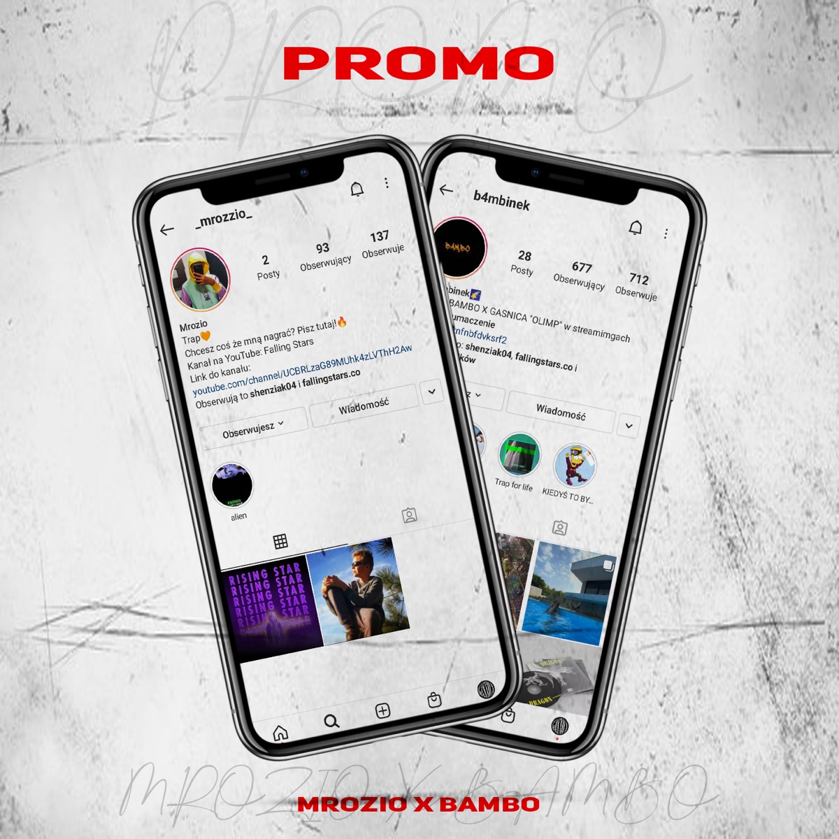 Promo - Single by mrozio & bambinek album cover