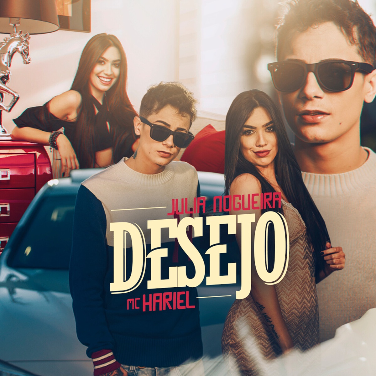 Desejo (feat. Mc Hariel) - Single by Julia Nogueira album cover