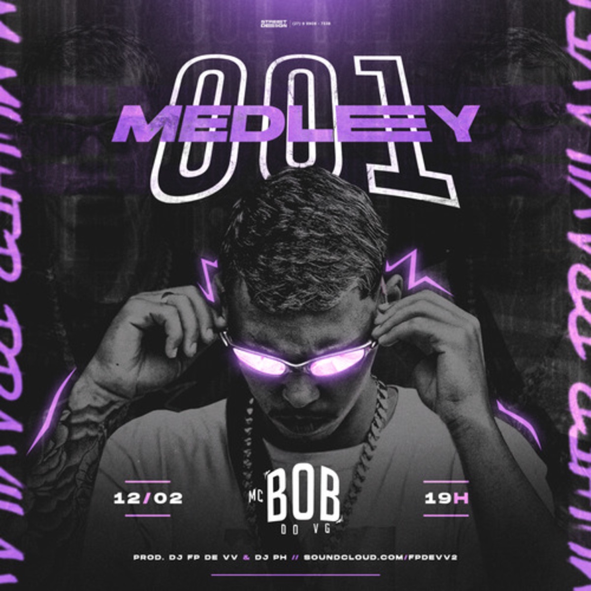 Medley 001 (feat. Dj Ph de Vila Velha & DJ Fp de Vila Velha) - Single by Mc Bob do VG album cover