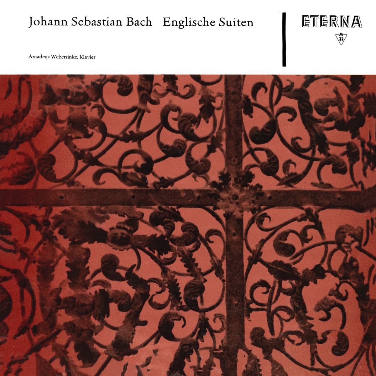 Bach: Englische Suiten by Amadeus Webersinke album cover