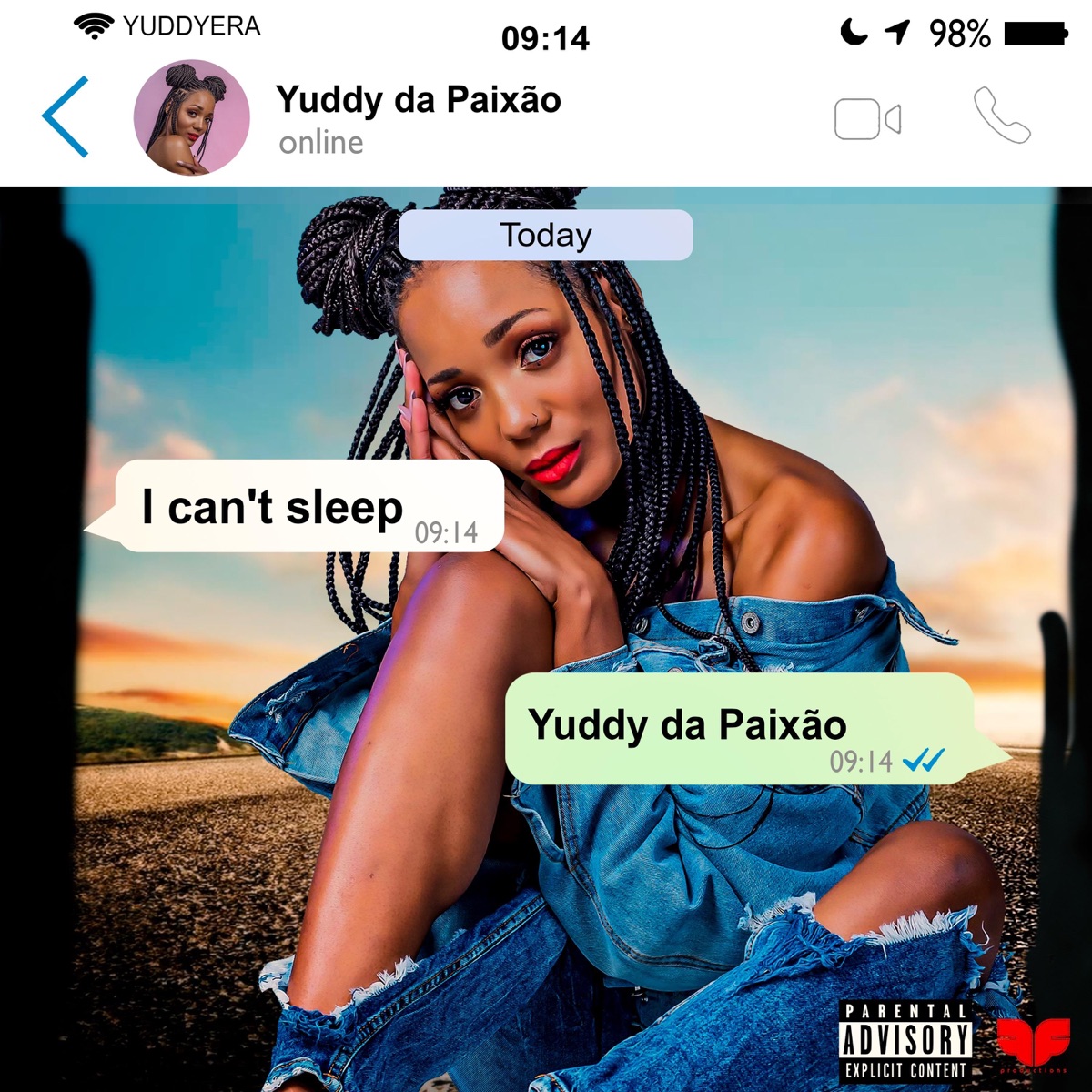 I Can't Sleep - Single by Yuddy Da Paixao album cover
