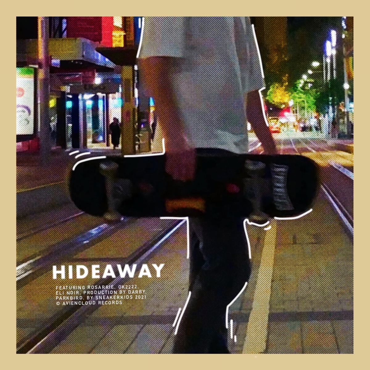 HIDEAWAY (feat. Rosarrie & Ok2222) - Single by SNEAKER KIDS & Eli Noir album cover