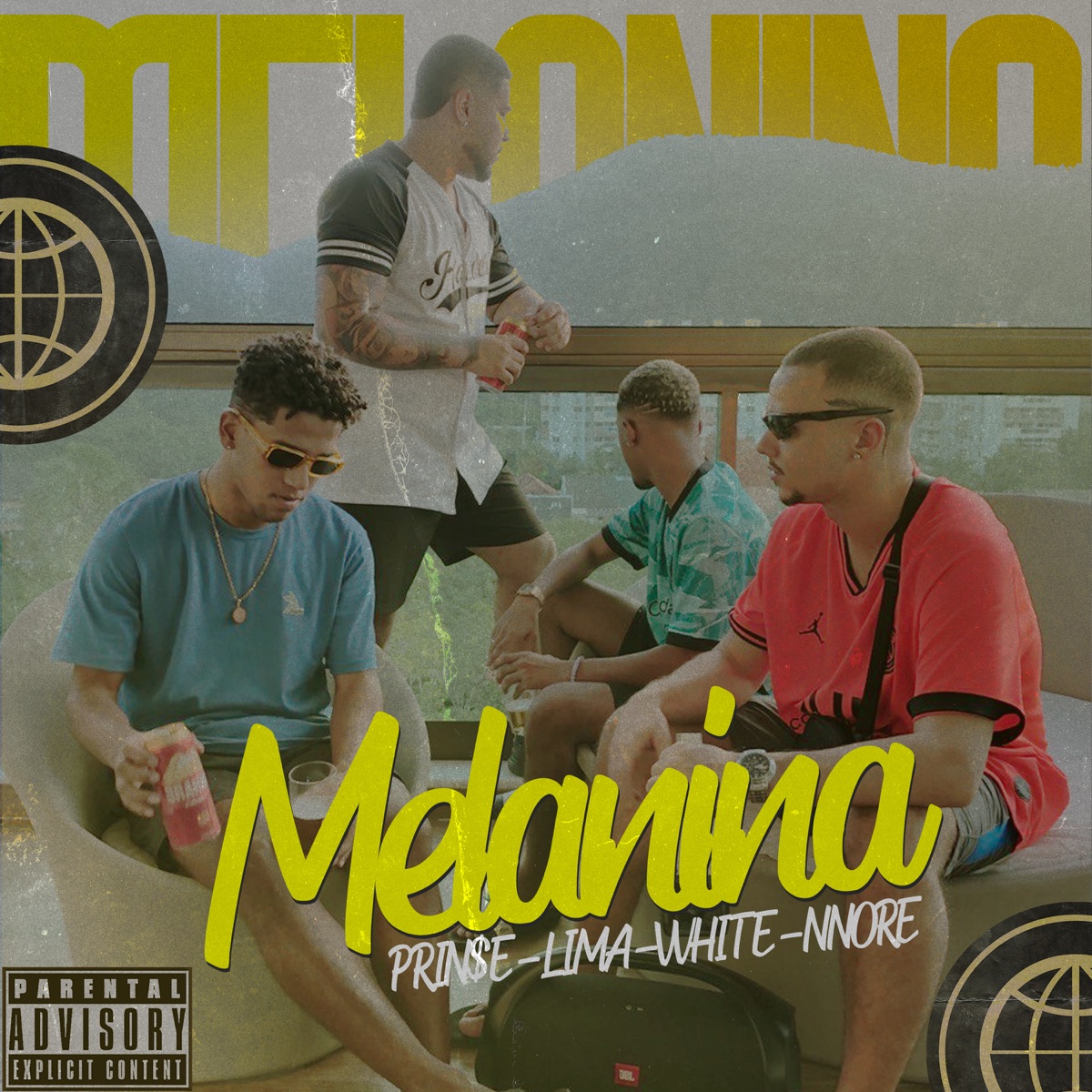 Melanina (feat. Limaa, White100 & NORRÊ) - Single by Prin album cover
