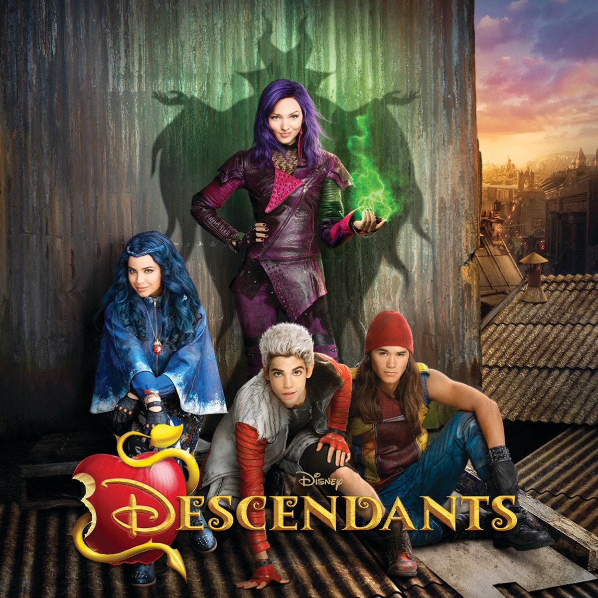 Descendants (Original TV Movie Soundtrack) by Dove Cameron, Sofia Carson, China Anne McClain & Descendants – Cast album cover
