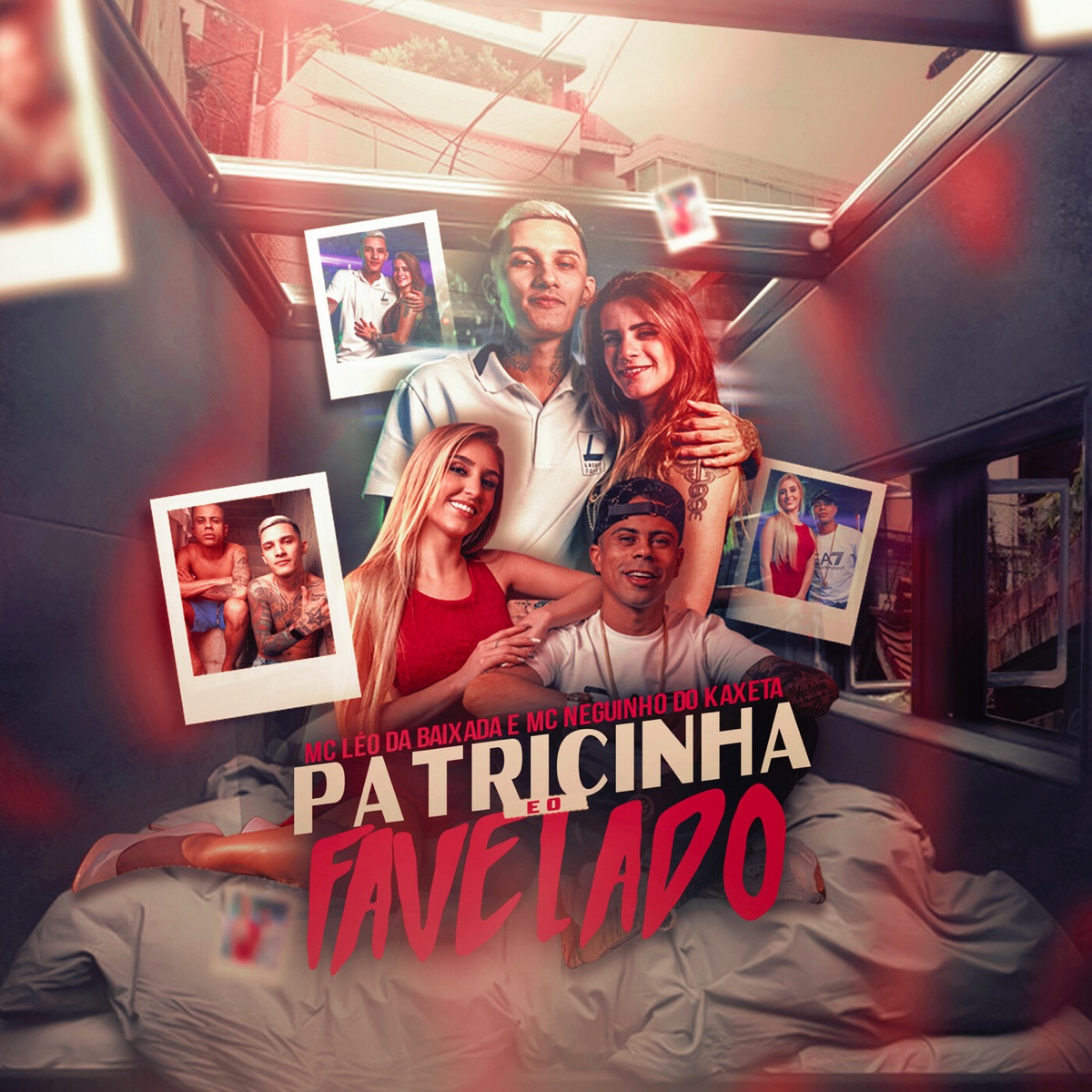 A Patricinha e o Favelado - Single by Mc Léo da Baixada, MC Neguinho do Kaxeta & DJ 900 album cover