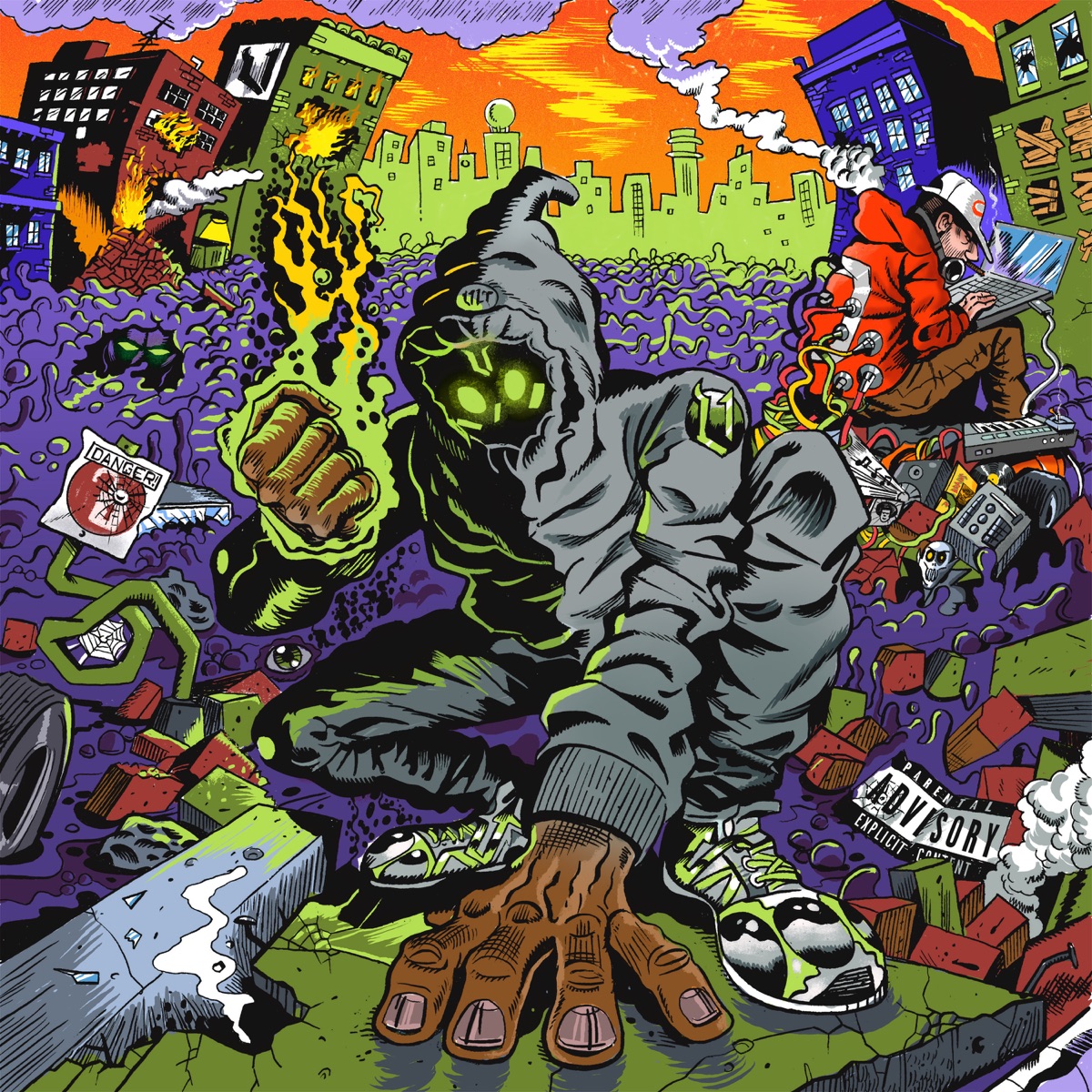 UNLOCKED by Denzel Curry & Kenny Beats album cover