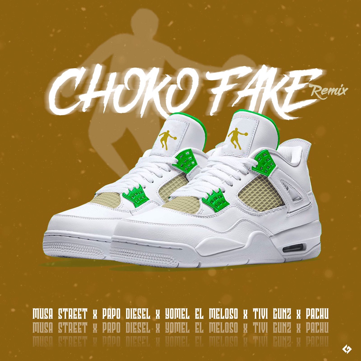 Choko Fake (Remix) [feat. Pachu What Up & Musa Street] - Single by Tivi Gunz, Yomel El Meloso & Papo Diesel album cover