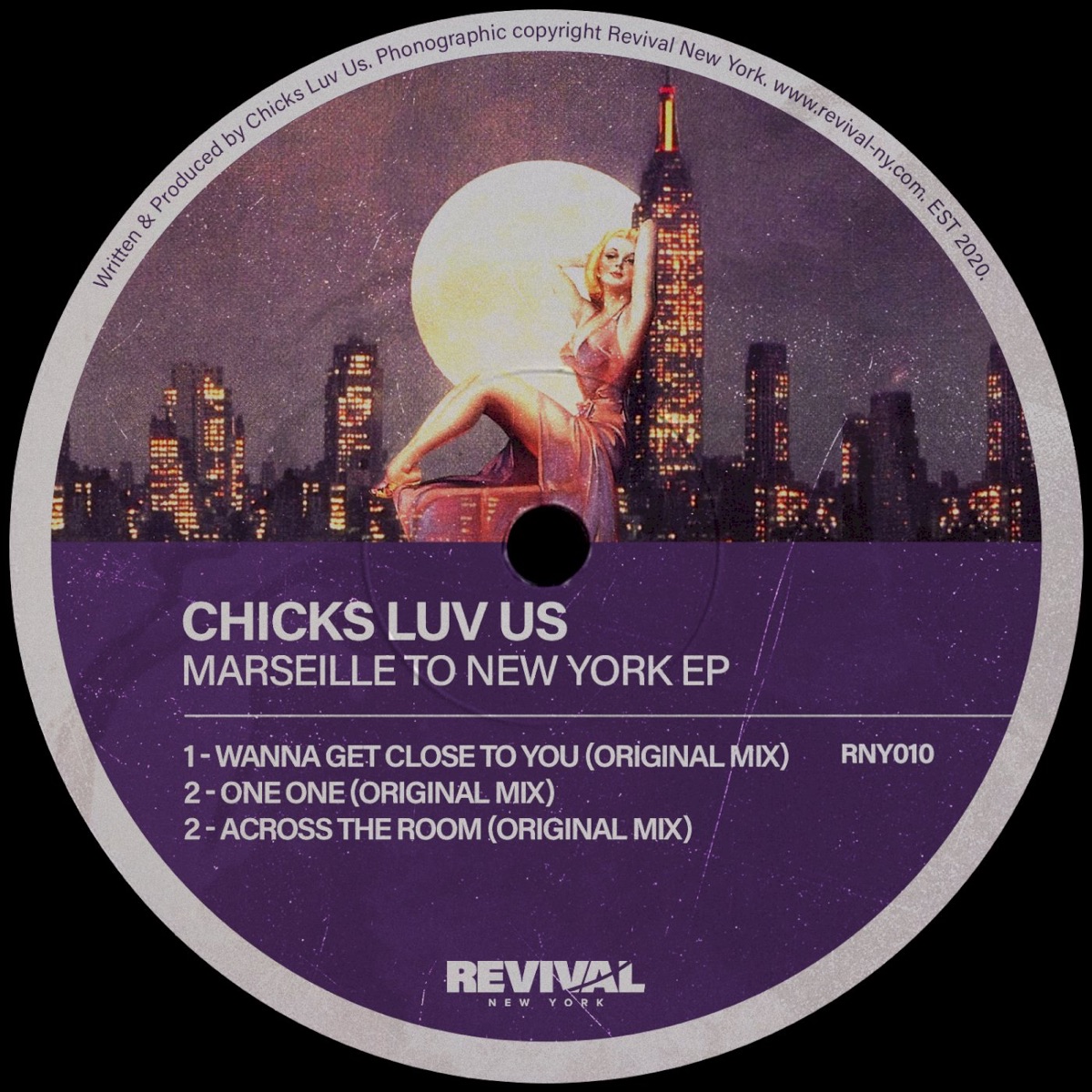 Marseille to New York - Single by Chicks Luv Us album cover