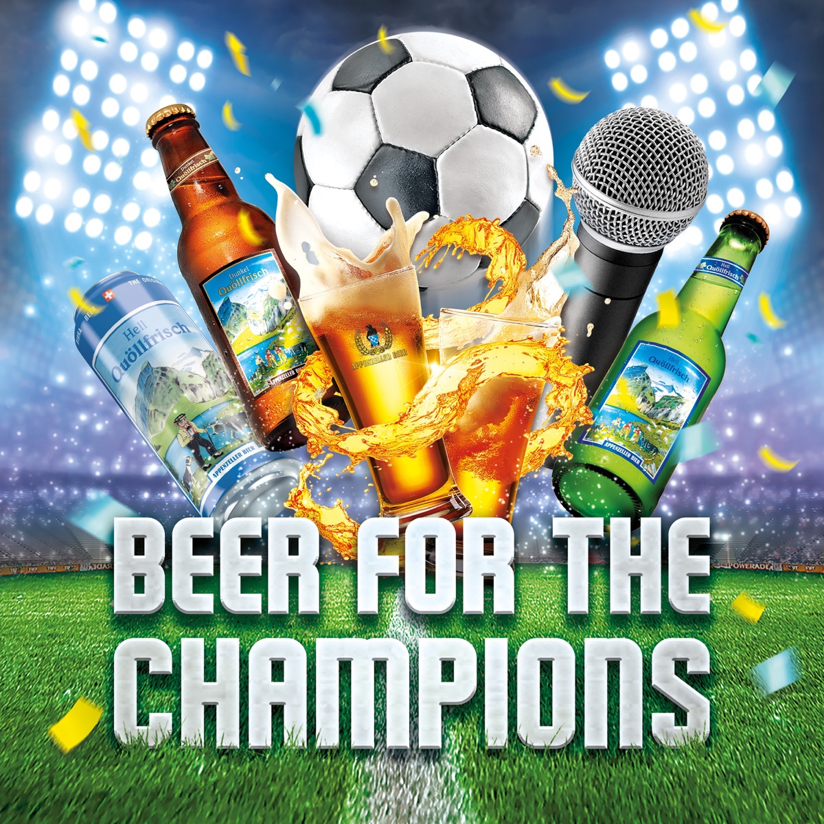 Beer For the Champions (feat. Börni, Cris Rellah & Ryan Cali) by Distraster album cover