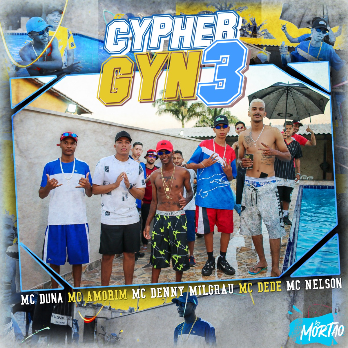 Cypher Gyn, Vol. 3 - Single by Mc Duna, MC AMORIM, Mc Denny Mil Grau, Mc Dede & MC Nelson album cover