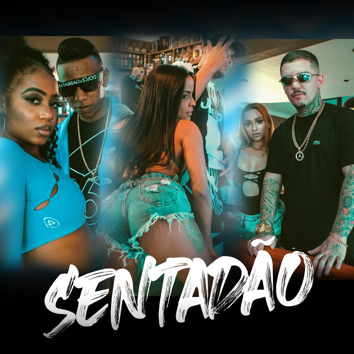 Sentadão - Single by Mc Piu NH, Mc charmosinho & Mc Marrom NH album cover