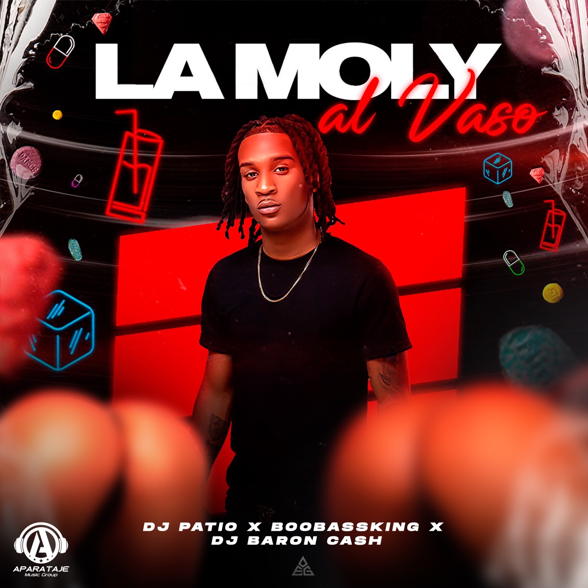 La Moly al Vaso - Single by DJ Patio, Dj Baron Cash & Boobassking album cover