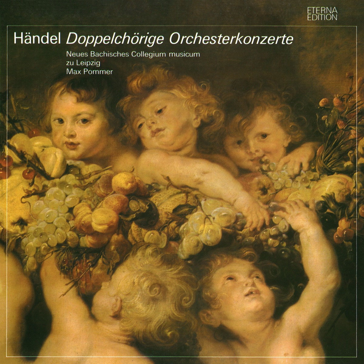 Handel: Concerto a Due Cori - Opp. 1, 2, 3 by New Bach Collegium Musicum Leipzig & Max Pommer album cover