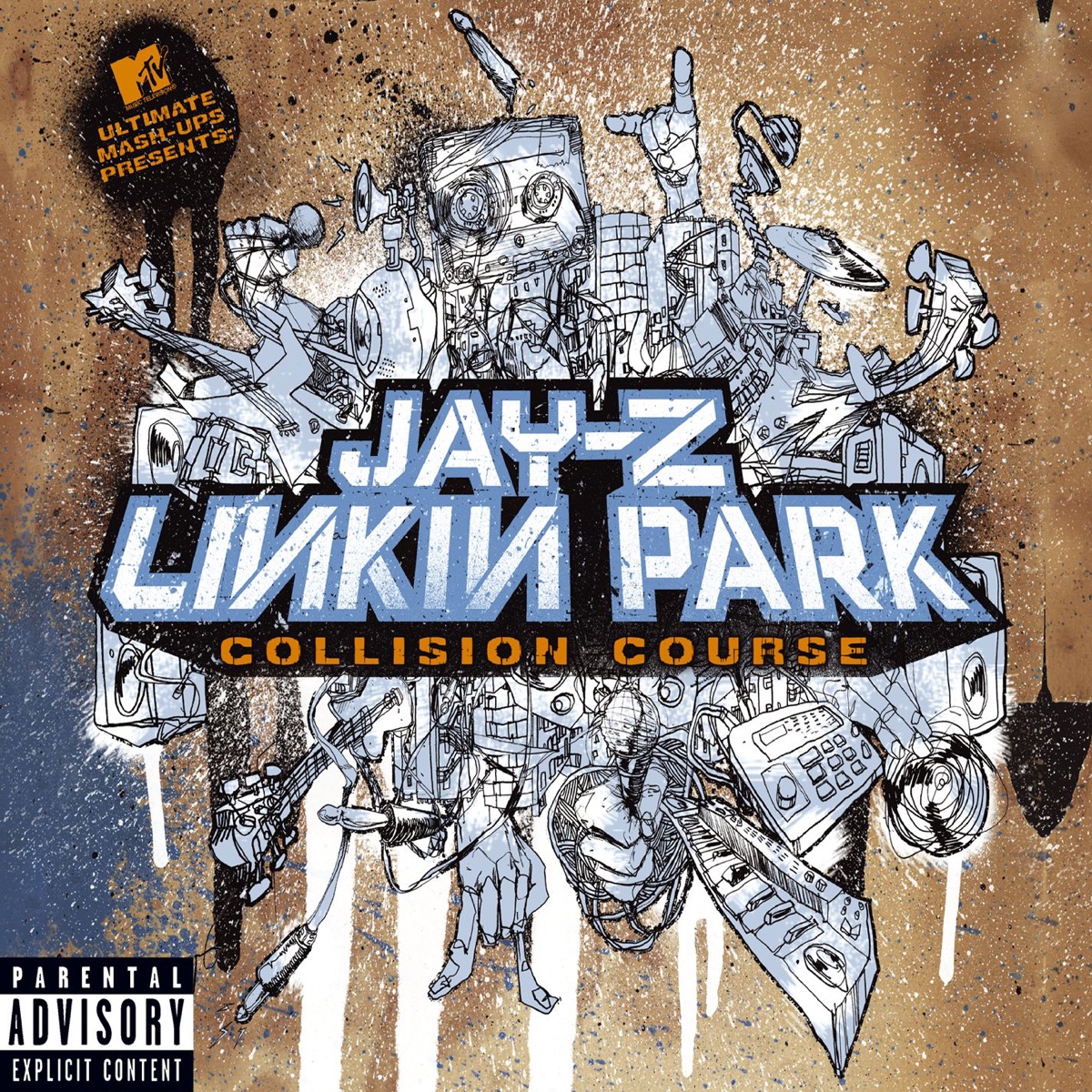 Collision Course - EP by JAŸ-Z & LINKIN PARK album cover