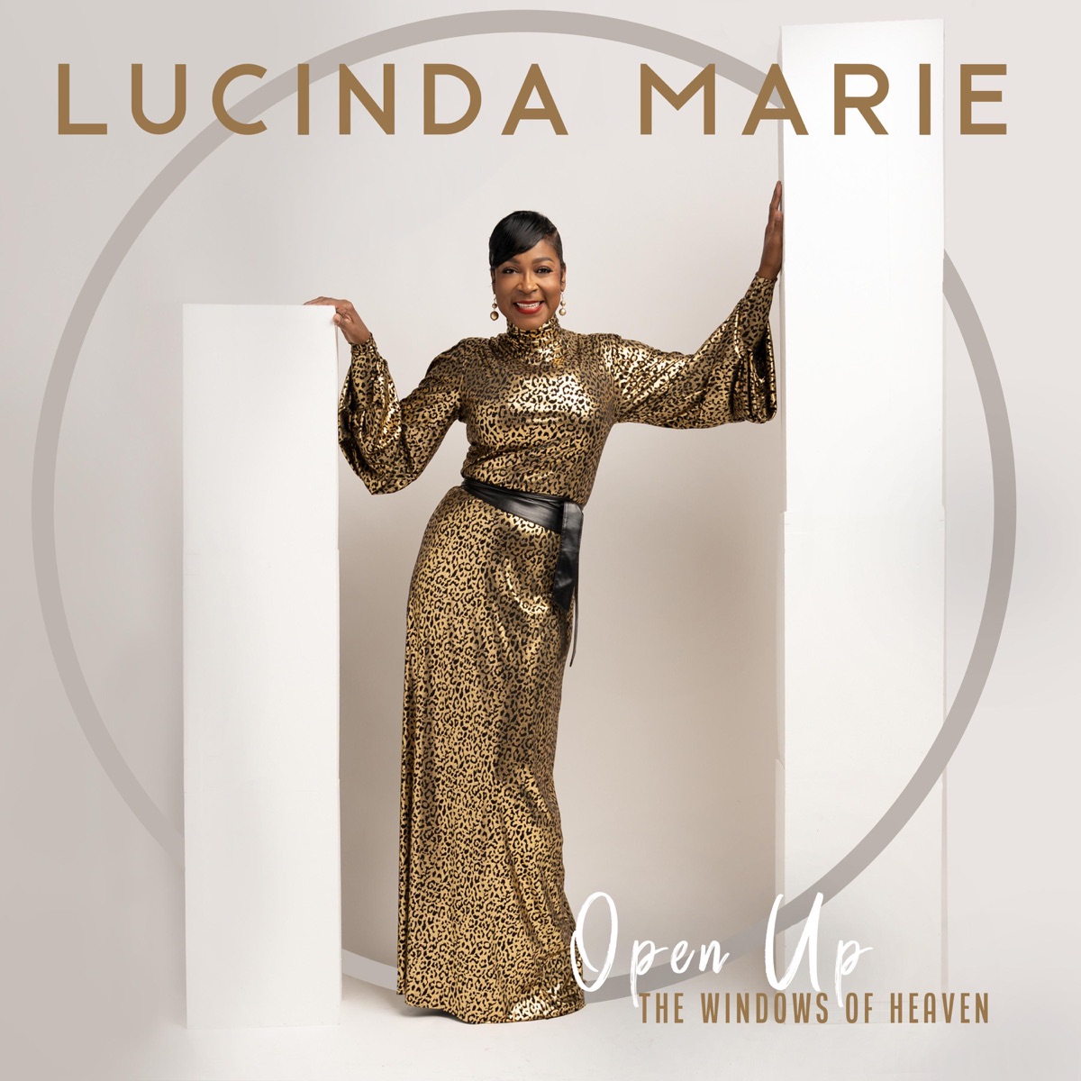 Open Up the Windows of Heaven - Single by Lucinda Marie album cover