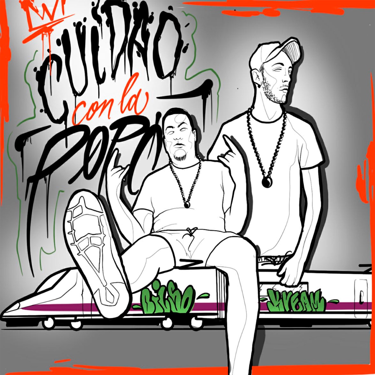 Cuidado Con la Popo - Single by Kream album cover