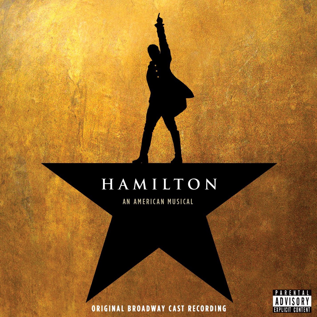 Hamilton: An American Musical (Original Broadway Cast Recording) by Lin-Manuel Miranda, Leslie Odom, Jr., Phillipa Soo, Daveed Diggs & Christopher Jackson album cover