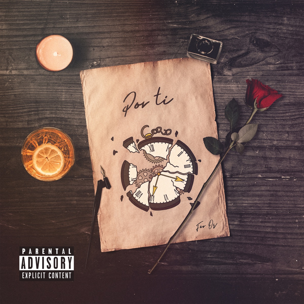 Por Ti - Single by Feroz album cover