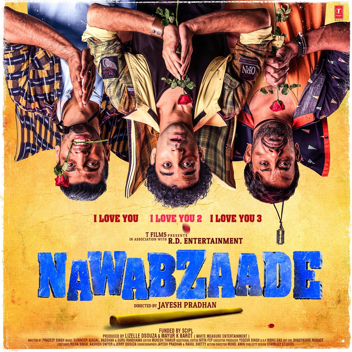 Nawabzaade (Original Motion Picture Soundtrack) by Guru Randhawa, Badshah & Gurinder Seagal album cover