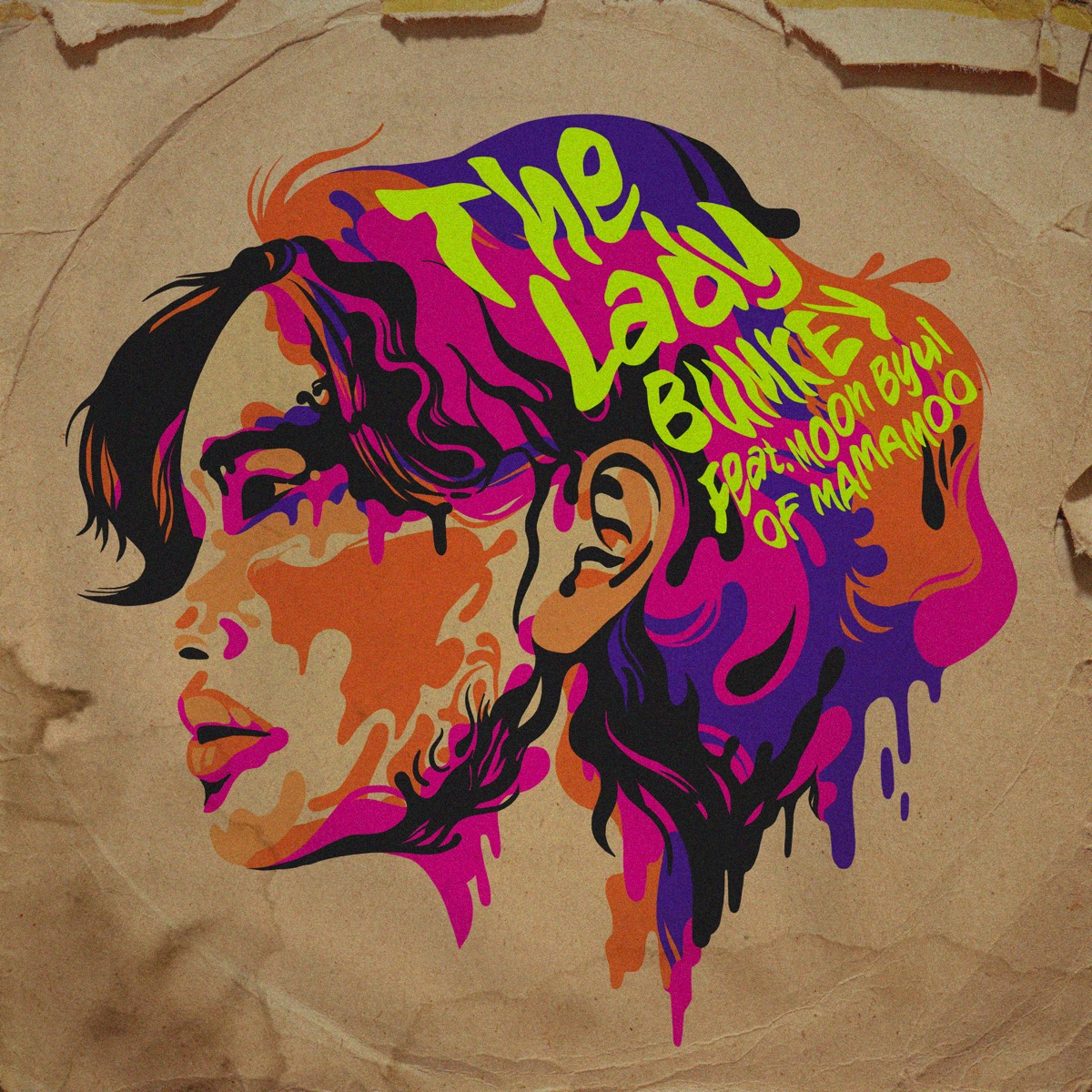 The Lady (feat. Moon Byul) - Single by BUMKEY album cover