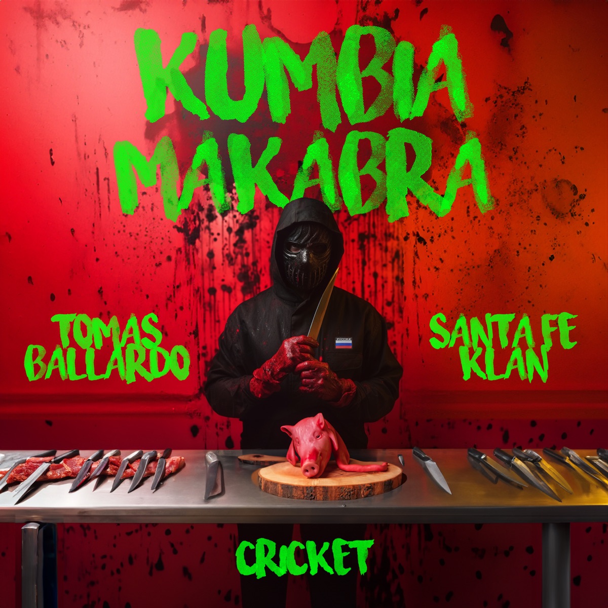 KUMBIA MAKABRA - Single by Tomas Ballardo, Santa Fe Klan & Cricket album cover