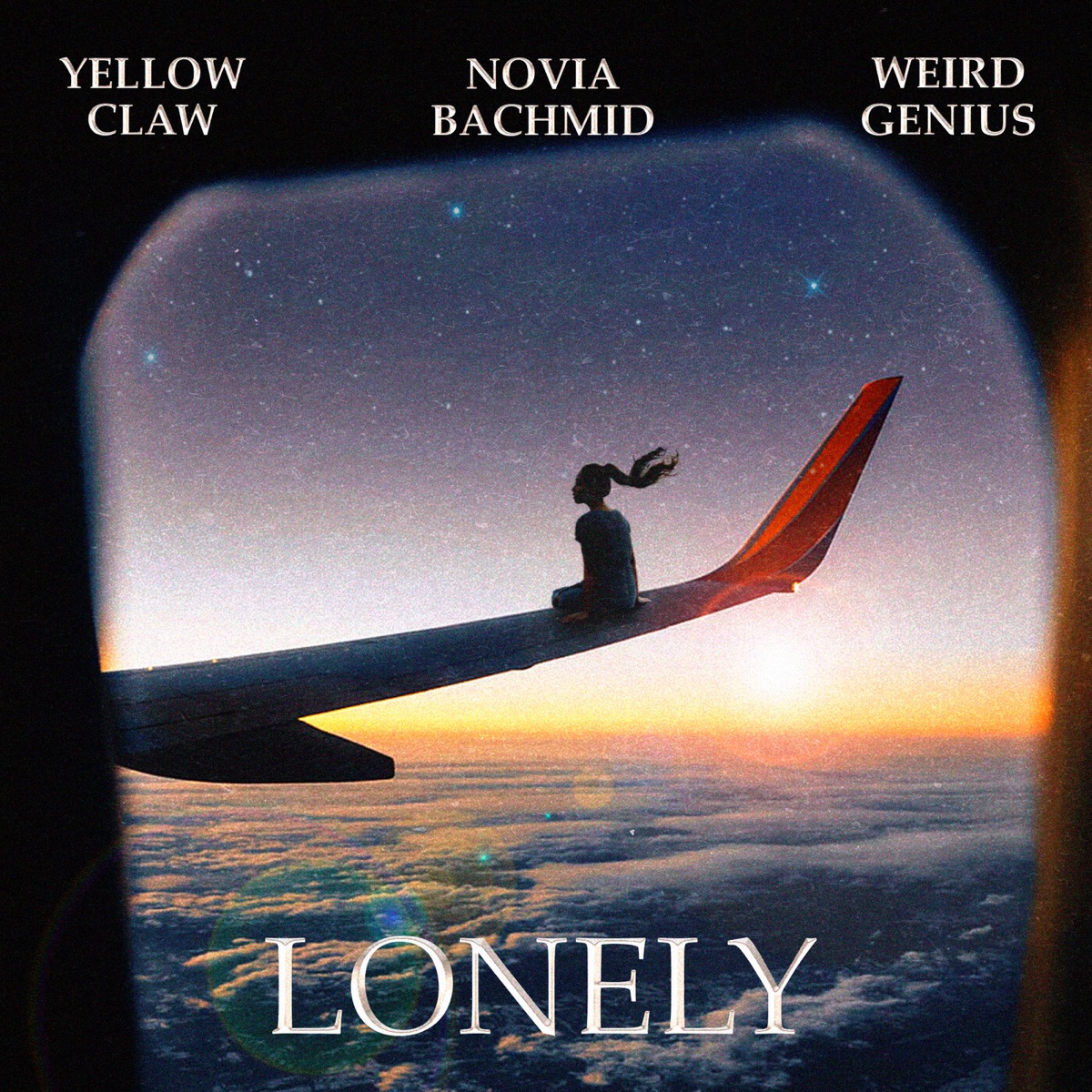 Lonely - Single by Yellow Claw, Weird Genius & Novia Bachmid album cover