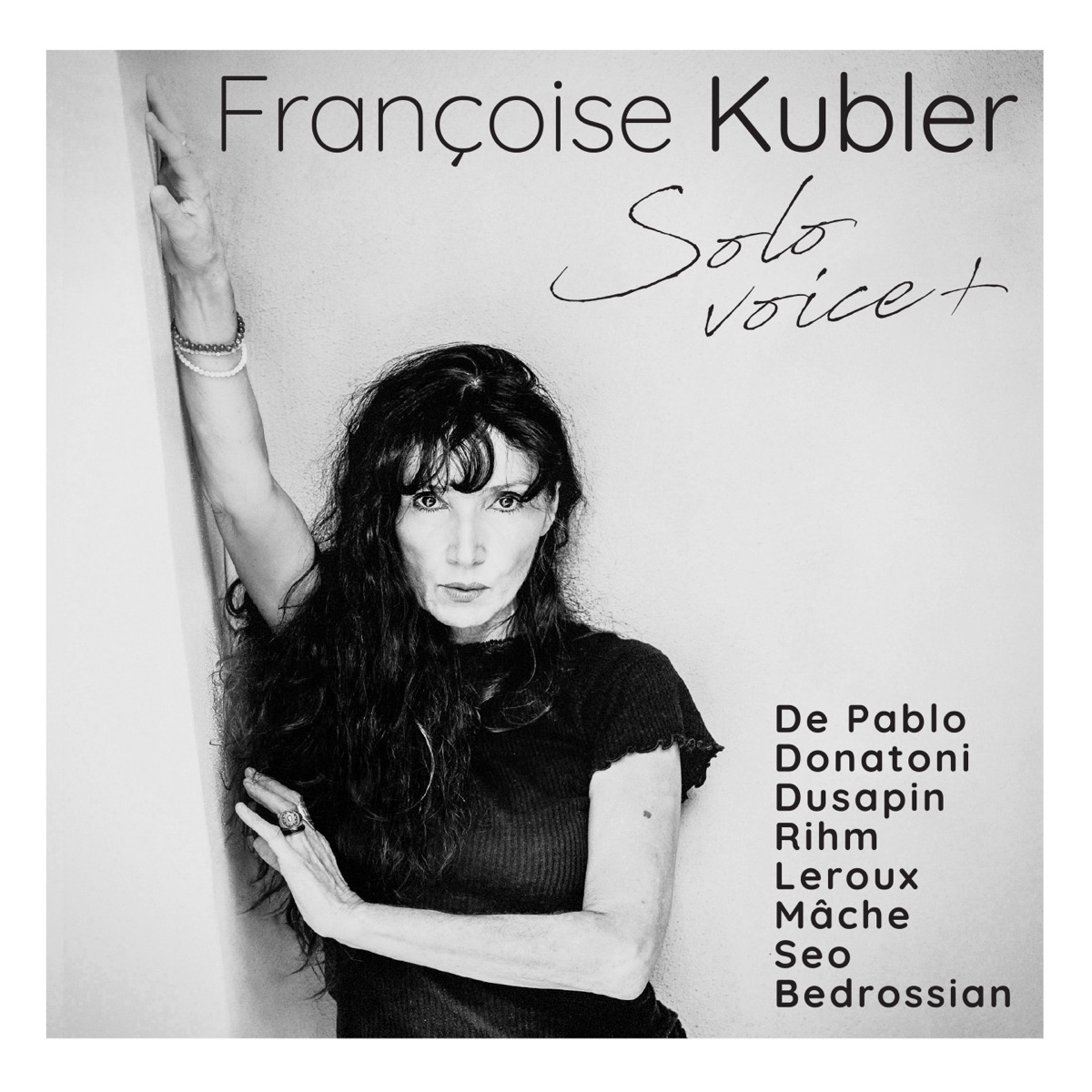 Solo Voice + by Françoise Kubler album cover