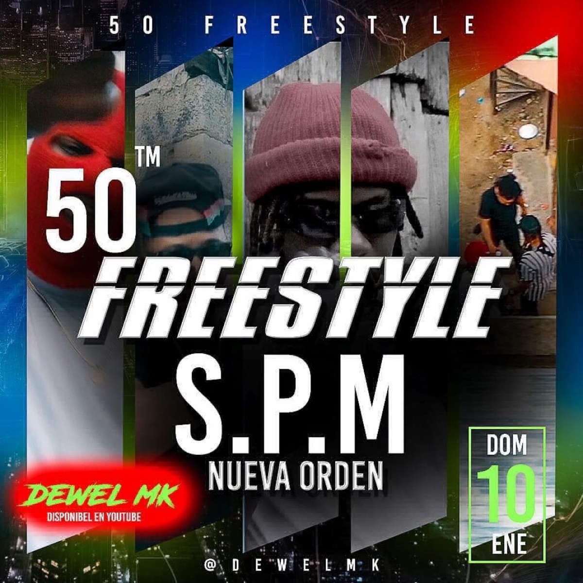 50 Freestyle S.P.M - Single by Dewel MK album cover