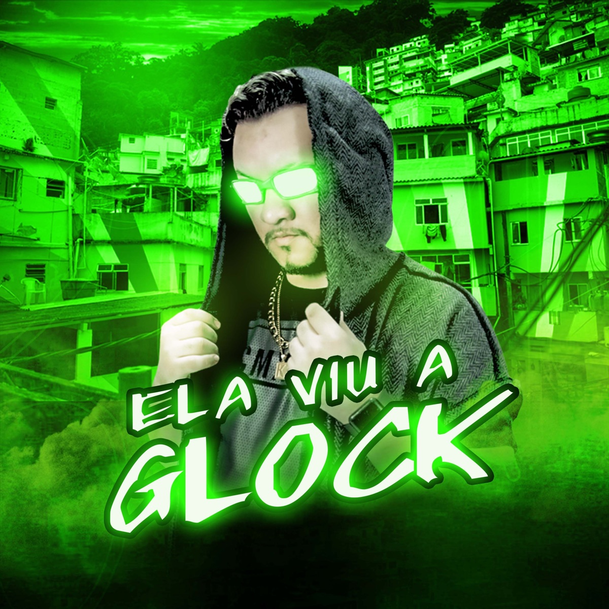 Ela Viu a Glock - Single by Mc Kronos MK & kirtap album cover