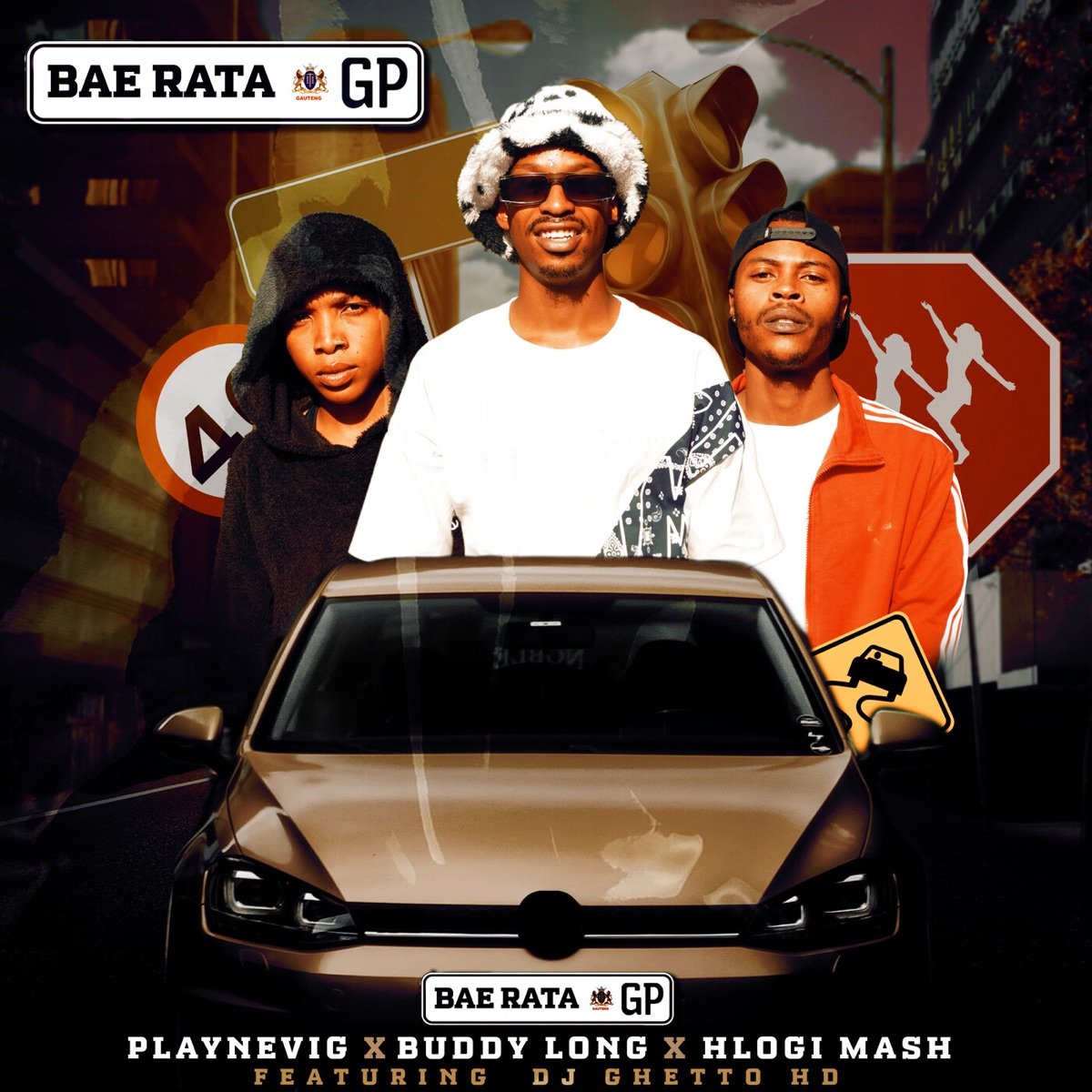 Bae Rata (feat. DJ Ghetto HD) - Single by PlayNevig, Buddy Long & Hlogi Mash album cover