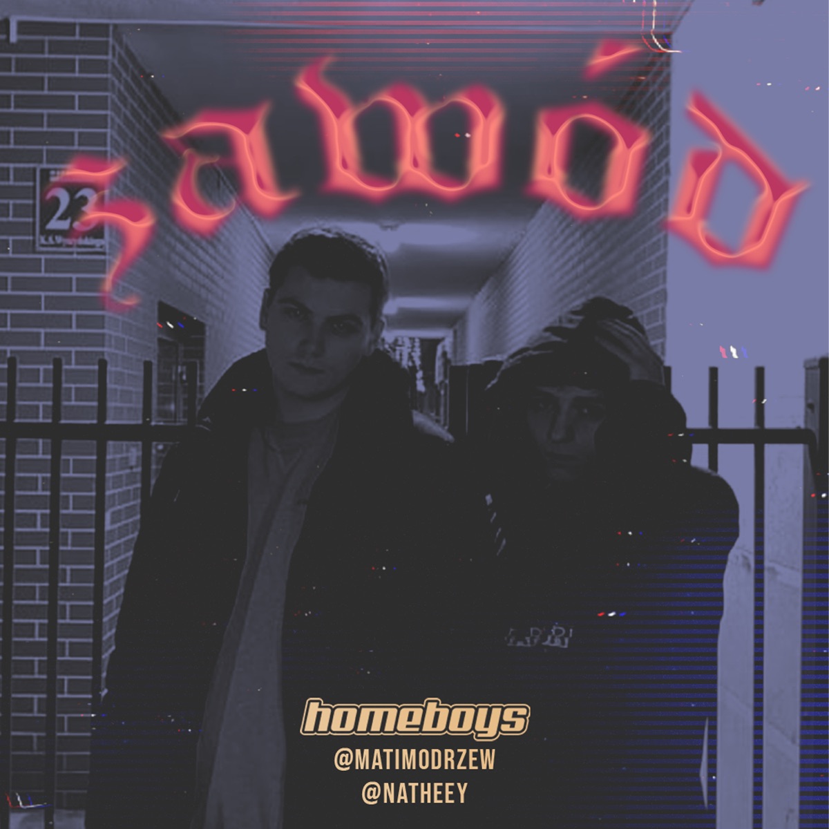 Zawód - Single by natheey & matimodrzew album cover