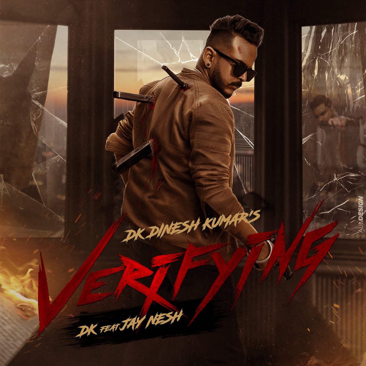 VERIFYING (feat. Jay Nesh Isuran) - Single by DK Dinesh Kumar album cover