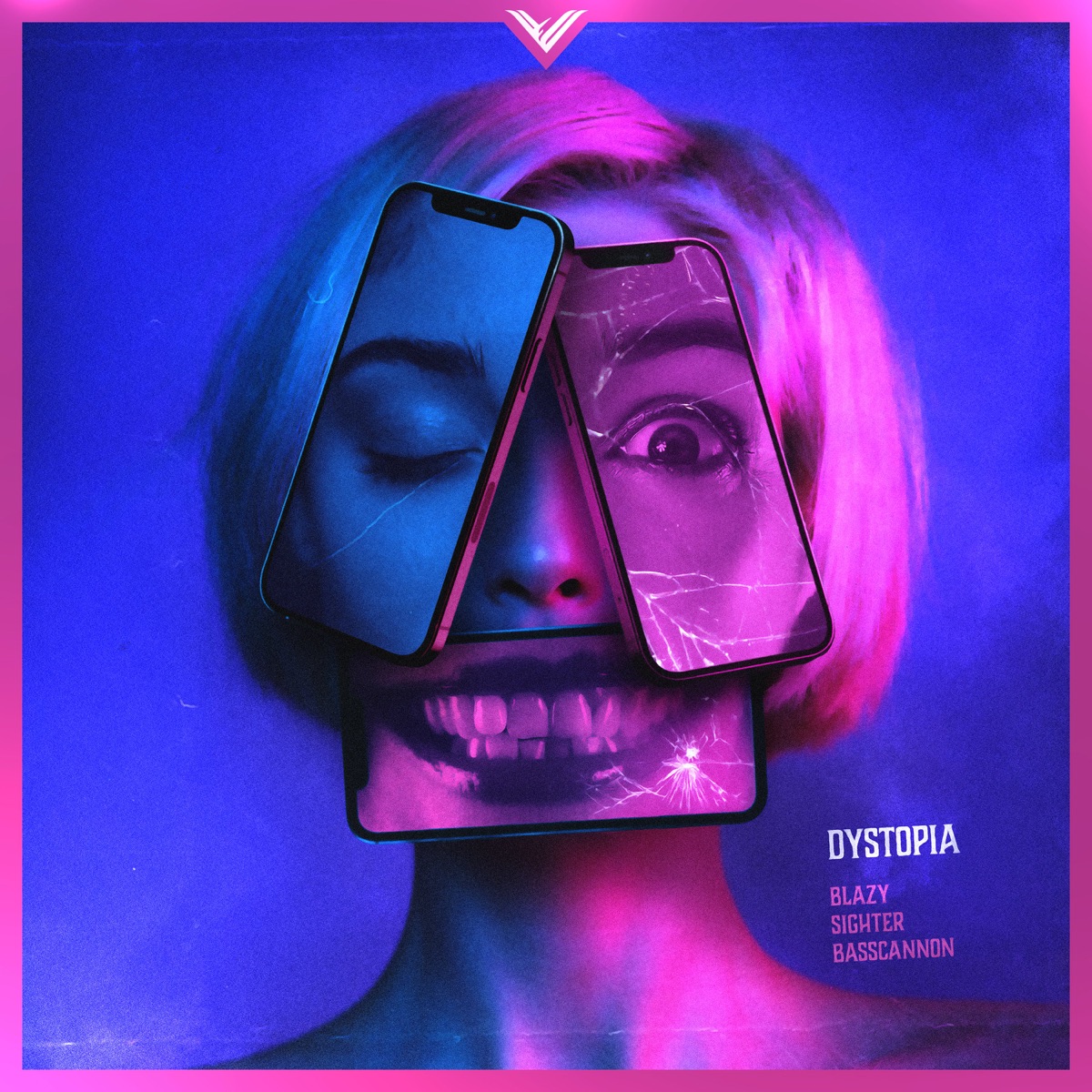 Dystopia - Single by Blazy, Sighter & Basscannon album cover