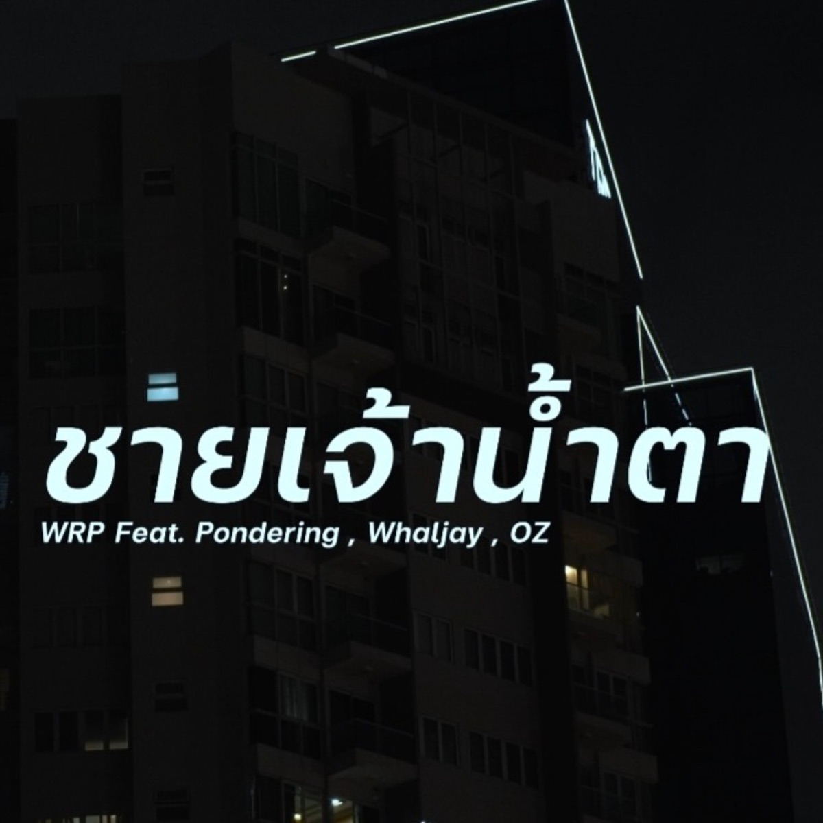 ชายเจ้าน้ำตา (feat. Pondering, WHALJAY & OZEEOOS) - Single by WRP album cover