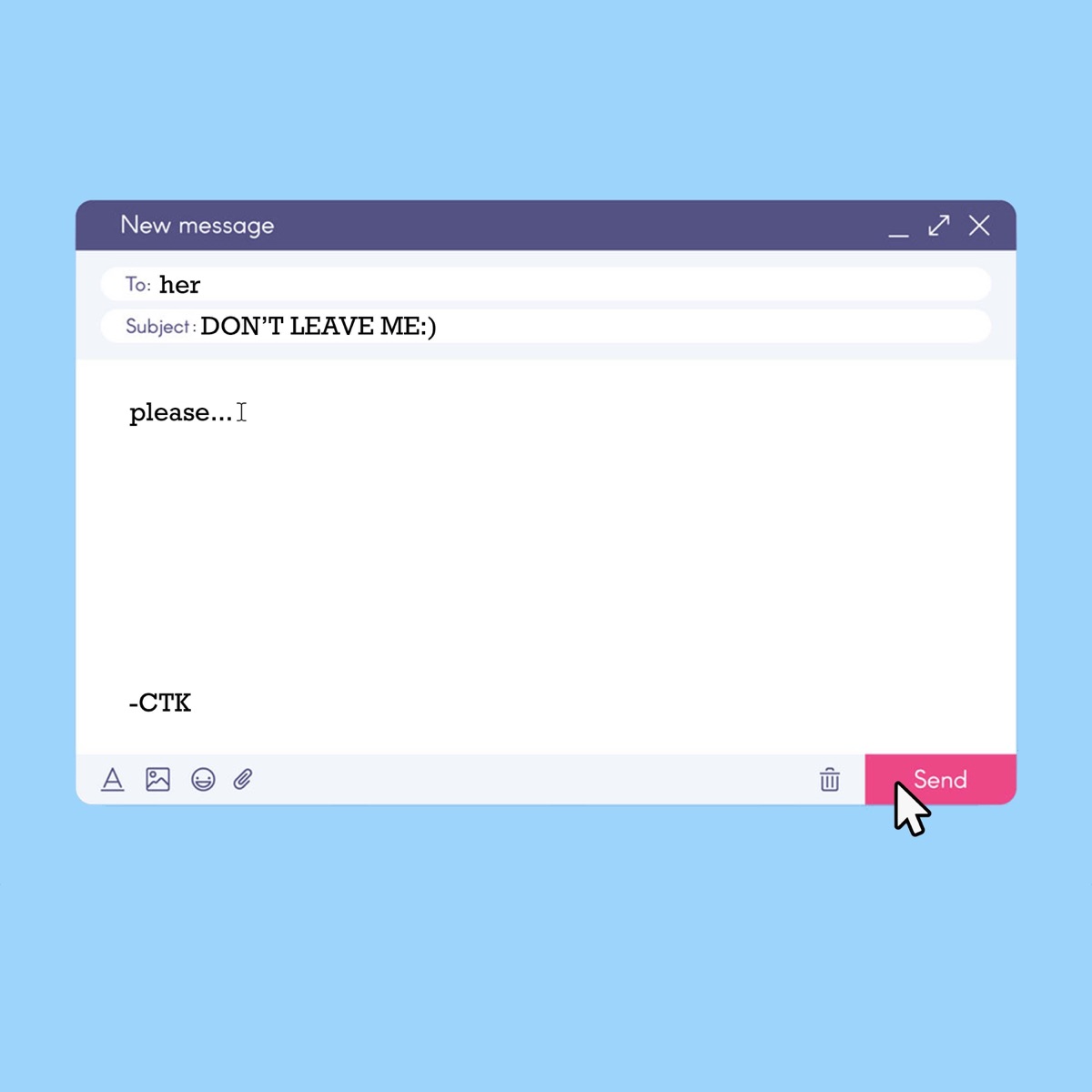 Don't Leave Me - Single by Core The Kidd album cover