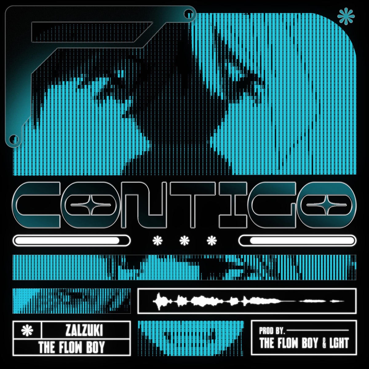 Contigo - Single by Zalzuki, the flow boy & LGHT album cover