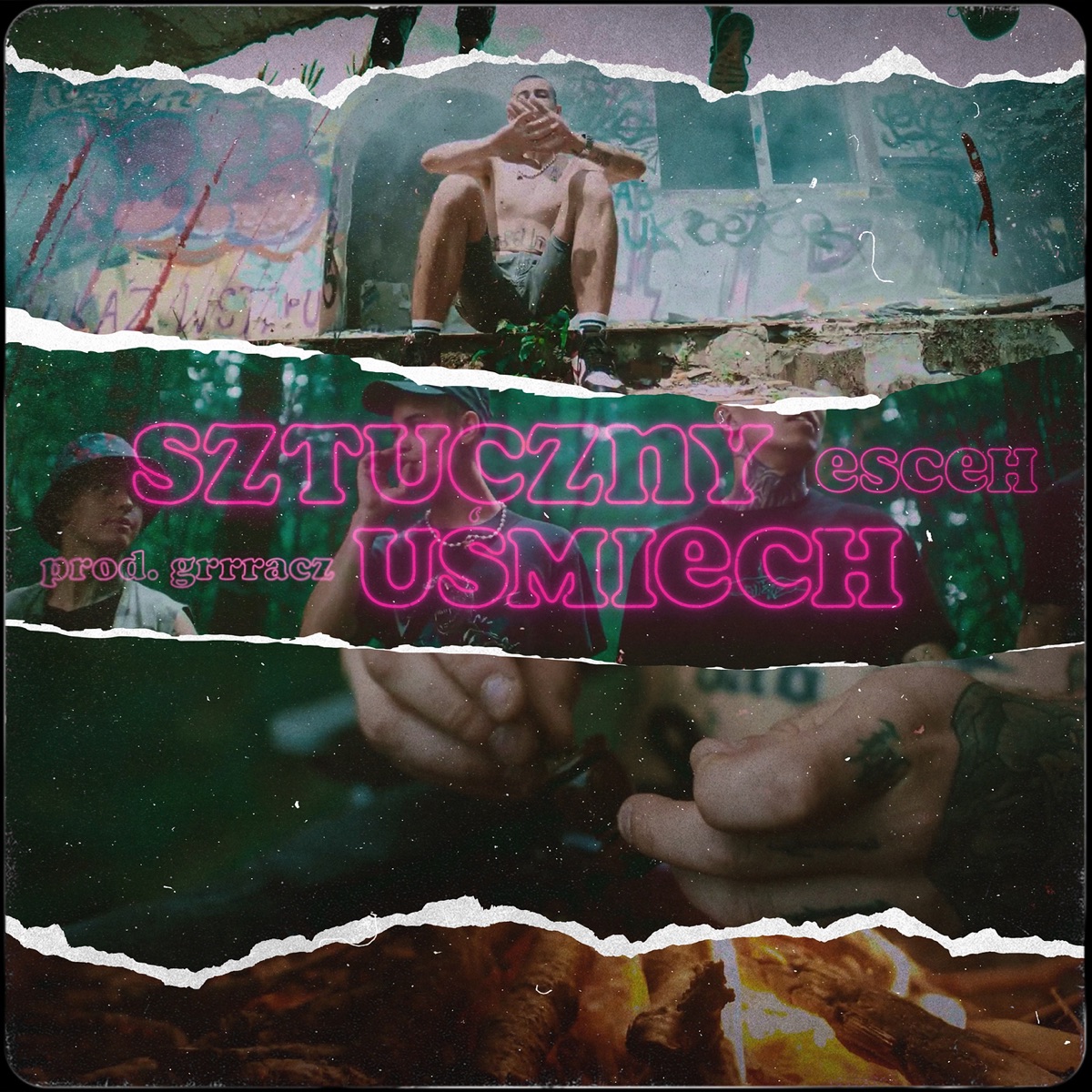 Sztuczny Uśmiech - Single by esceh album cover