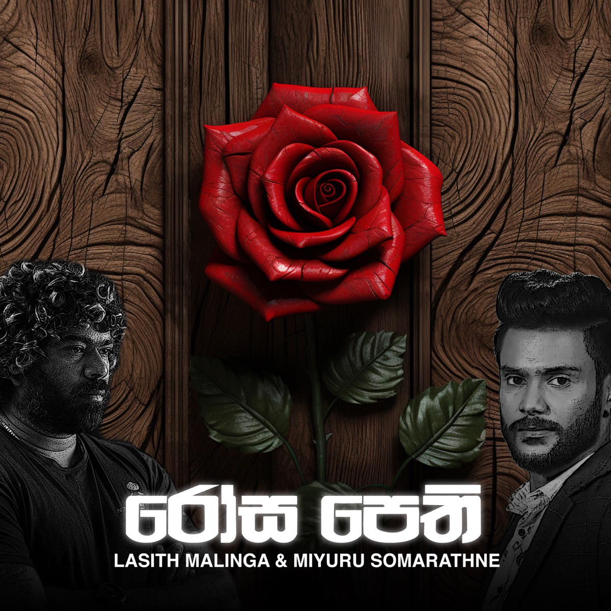 Rosa Pethi - Single by Lasith Malinga & Miyuru Somarathne album cover
