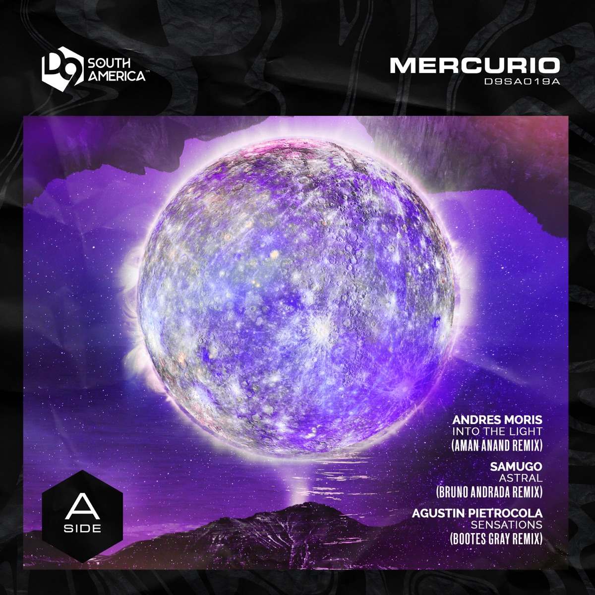 Mercurio a Side - Single by Aman Anand, Bruno Andrada & Bootes Gray album cover