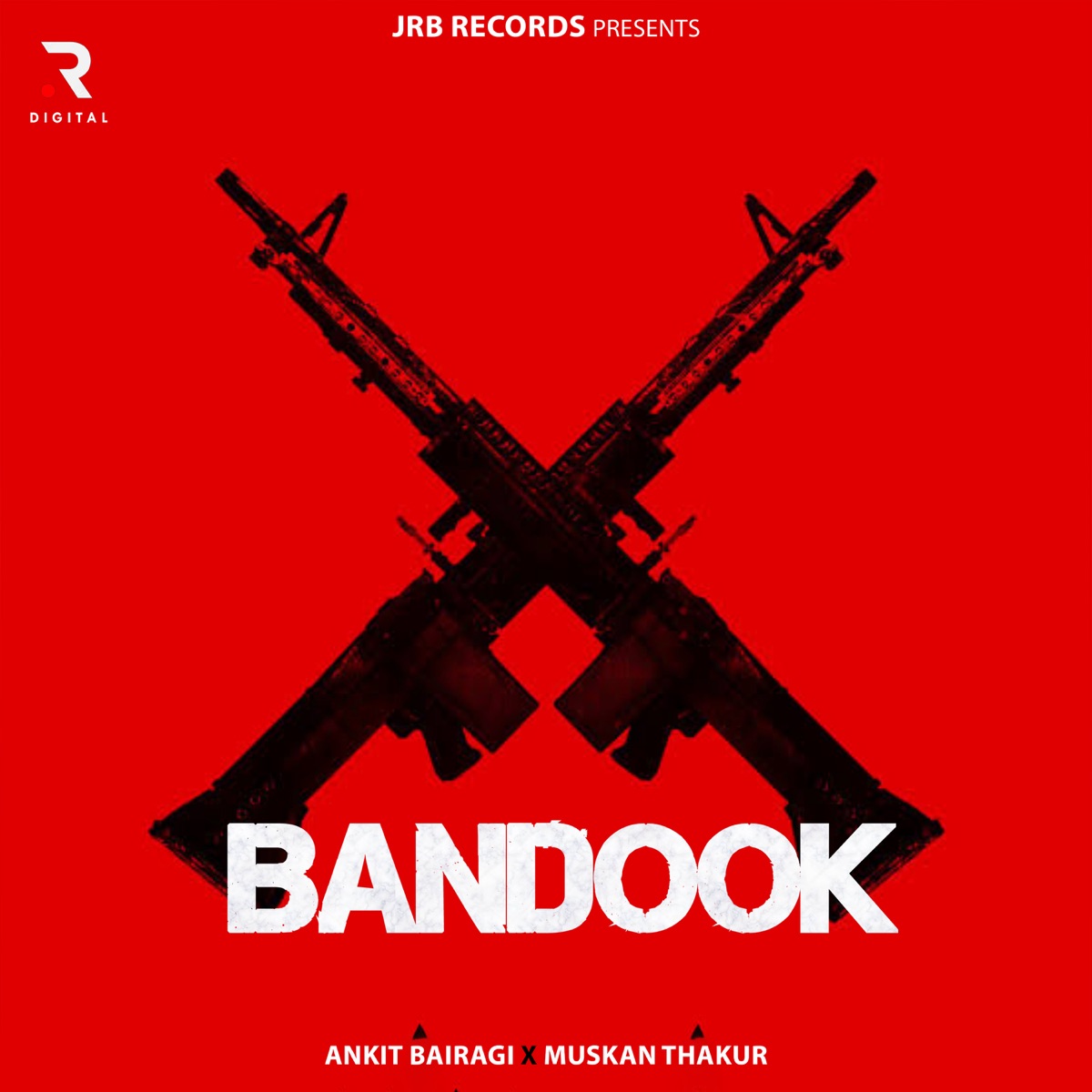Bandook - Single by Ankit Bairagi & Muskan Thakur album cover
