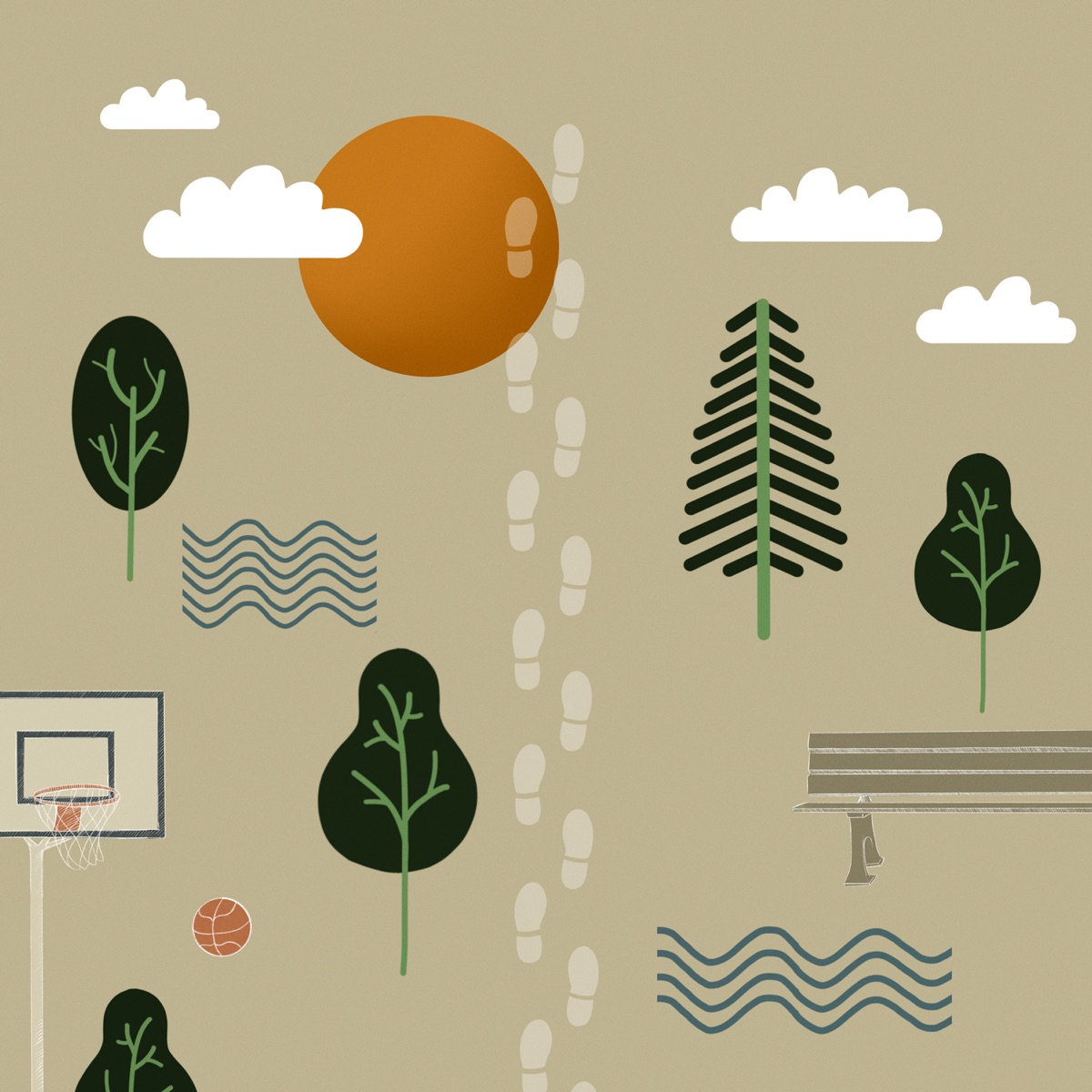 A Walk in the Park by DRWN. & SMUV album cover