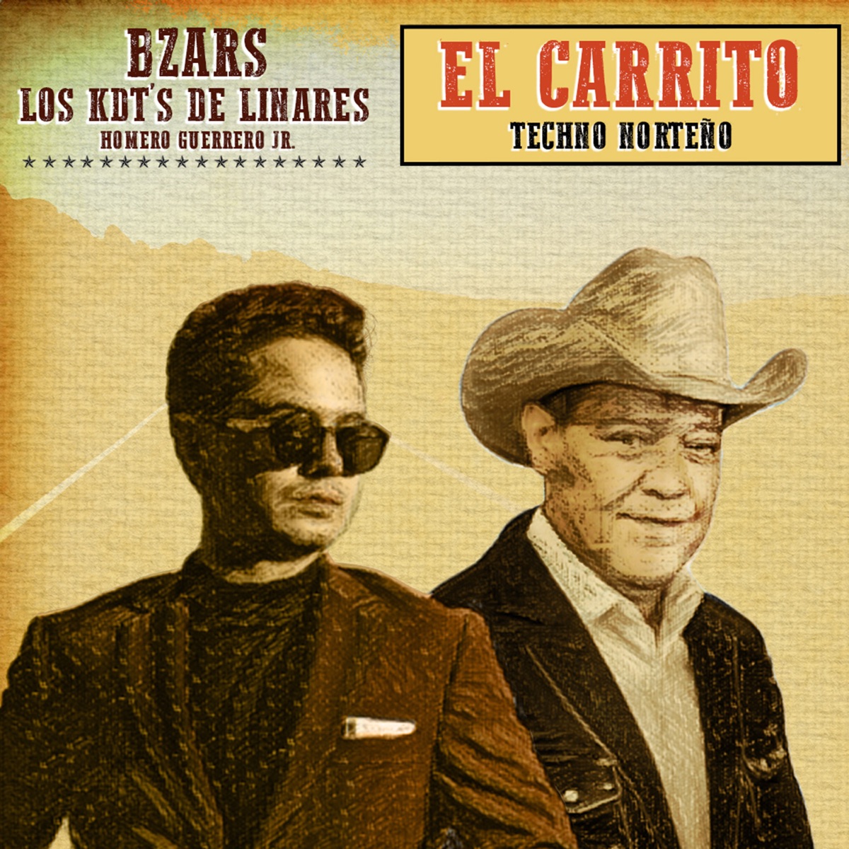 El Carrito - Single by Bzars & Homero Guerrero Jr. Y Los KDT´s De Linares album cover