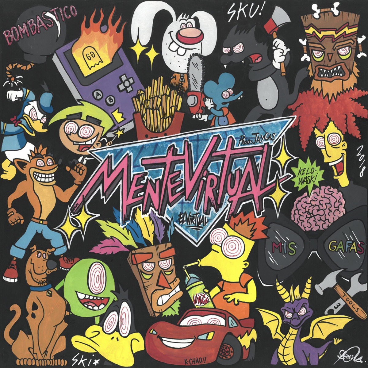 Mente Virtual (feat. Jay Cas) by El Virtual album cover