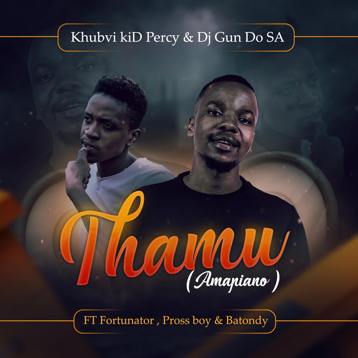 Thamu Thamu (Amapiano) - Single by Khubvi KiD Percy & Dj Gun Do SA album cover