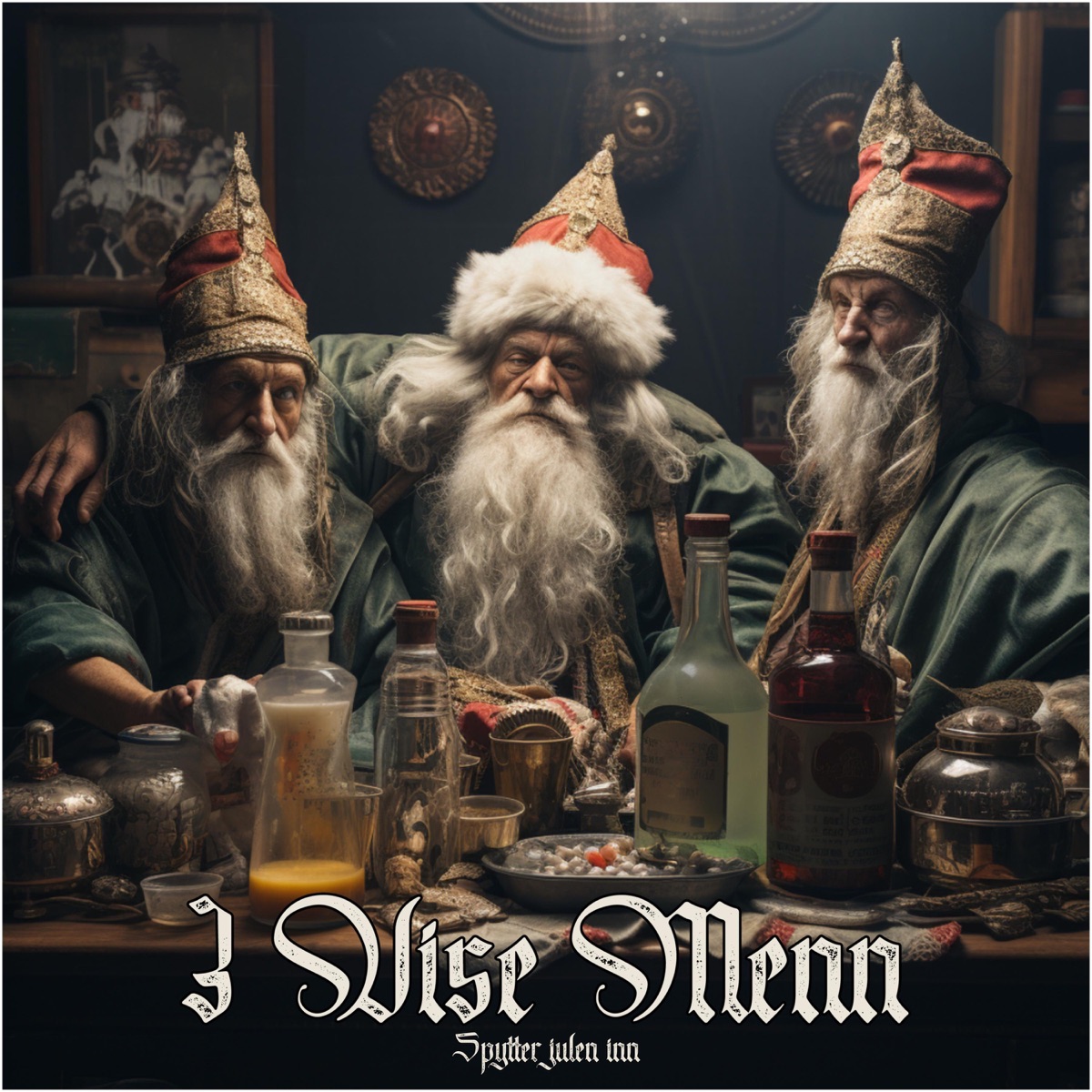 Spytter Julen Inn (feat. Klein) - EP by 3 Vise Menn album cover