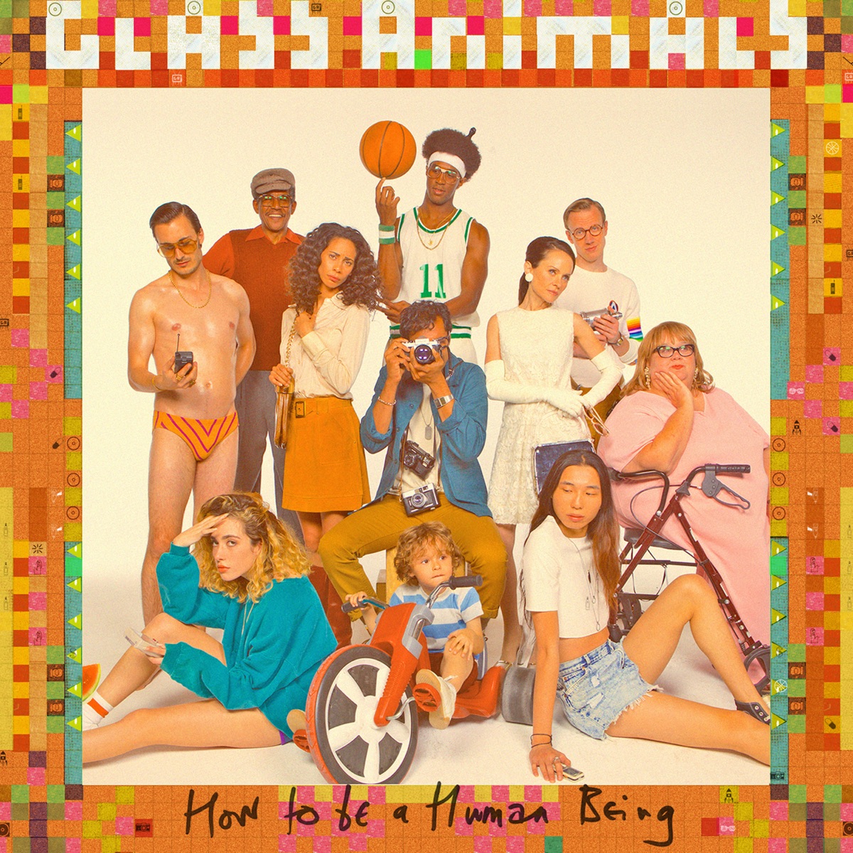 How to Be a Human Being by Glass Animals album cover