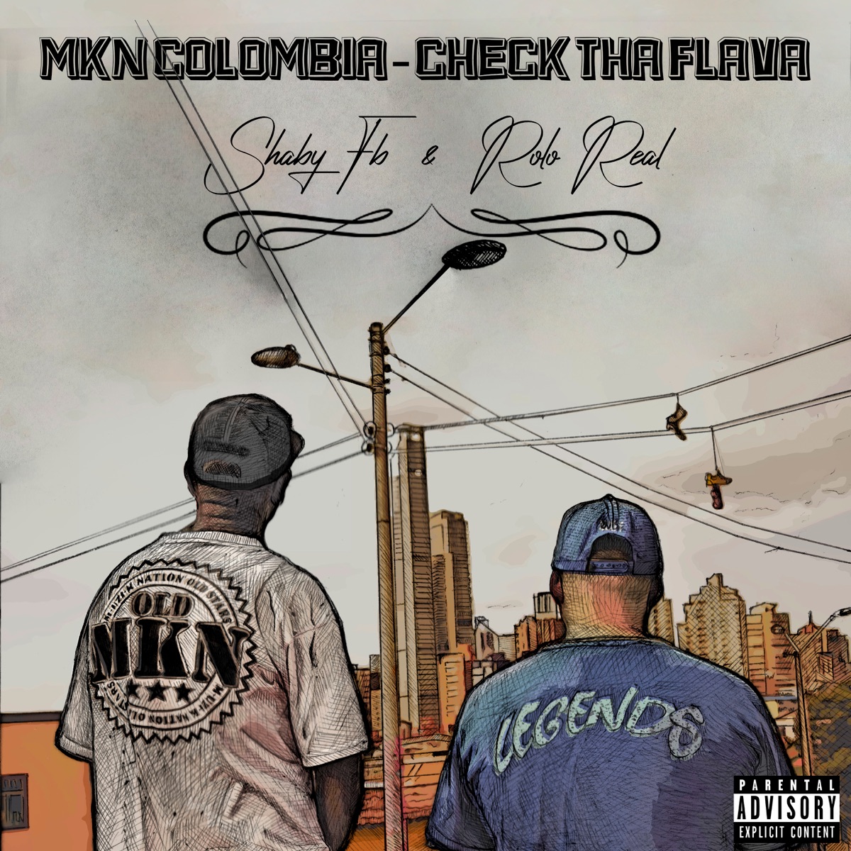 Check Tha Flava (feat. Dj Km1kc) - Single by Mkn Colombia, shaby fb & Rolo Real album cover